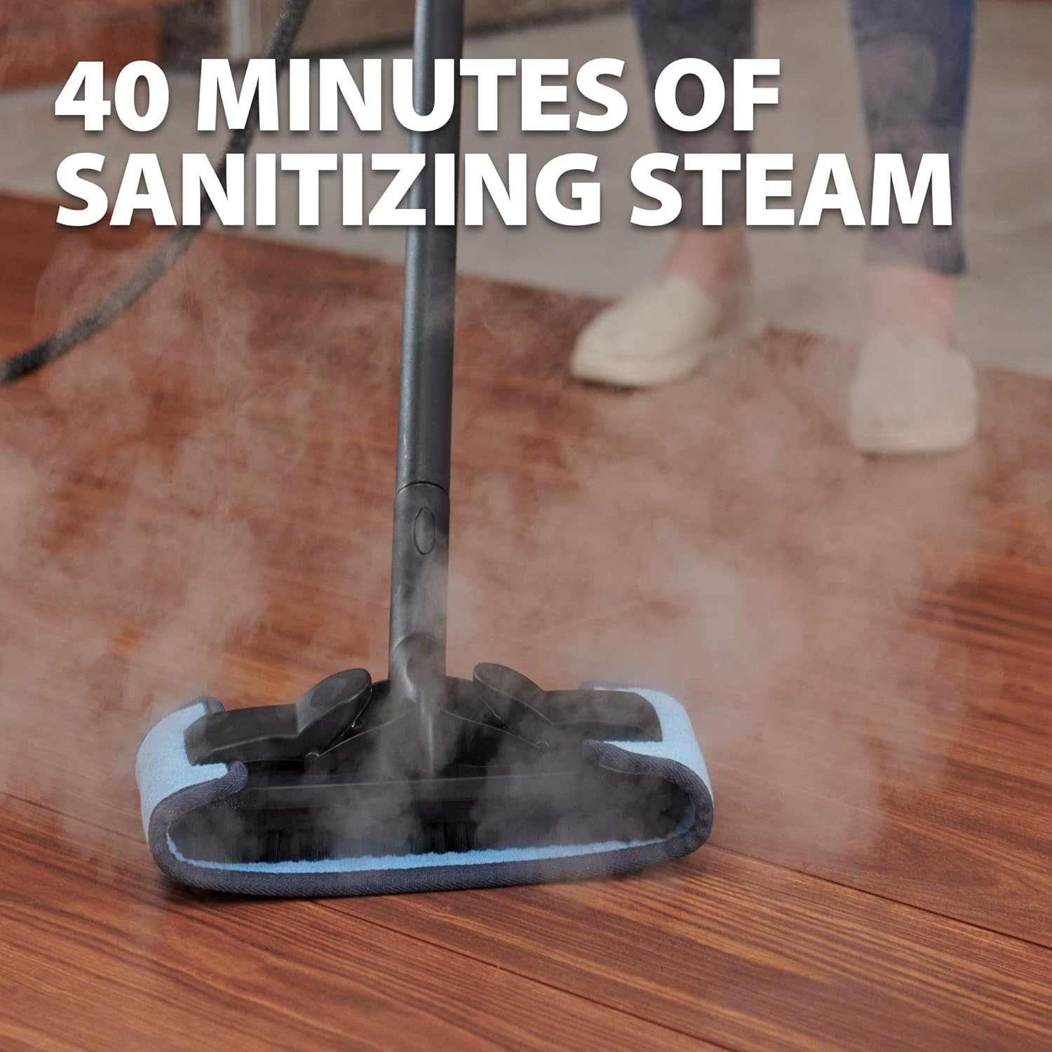 Wagner Spraytech 0282014 915e On-Demand Steam Cleaner & Wallpaper Removal, Multipurpose Power Steamer, 18 Attachments Included (Some Pieces Included in Storage Compartment) For Floor6