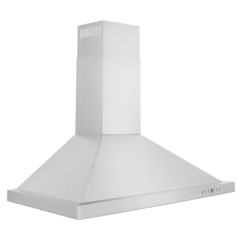 ZLINE Kitchen and Bath KB-30 30 in. 400 CFM Convertible Vent Wall Mount Range Hood with LED Lighting - Stainless Steel2