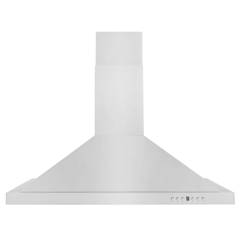 ZLINE Kitchen and Bath KB-30 30 in. 400 CFM Convertible Vent Wall Mount Range Hood with LED Lighting - Stainless Steel5