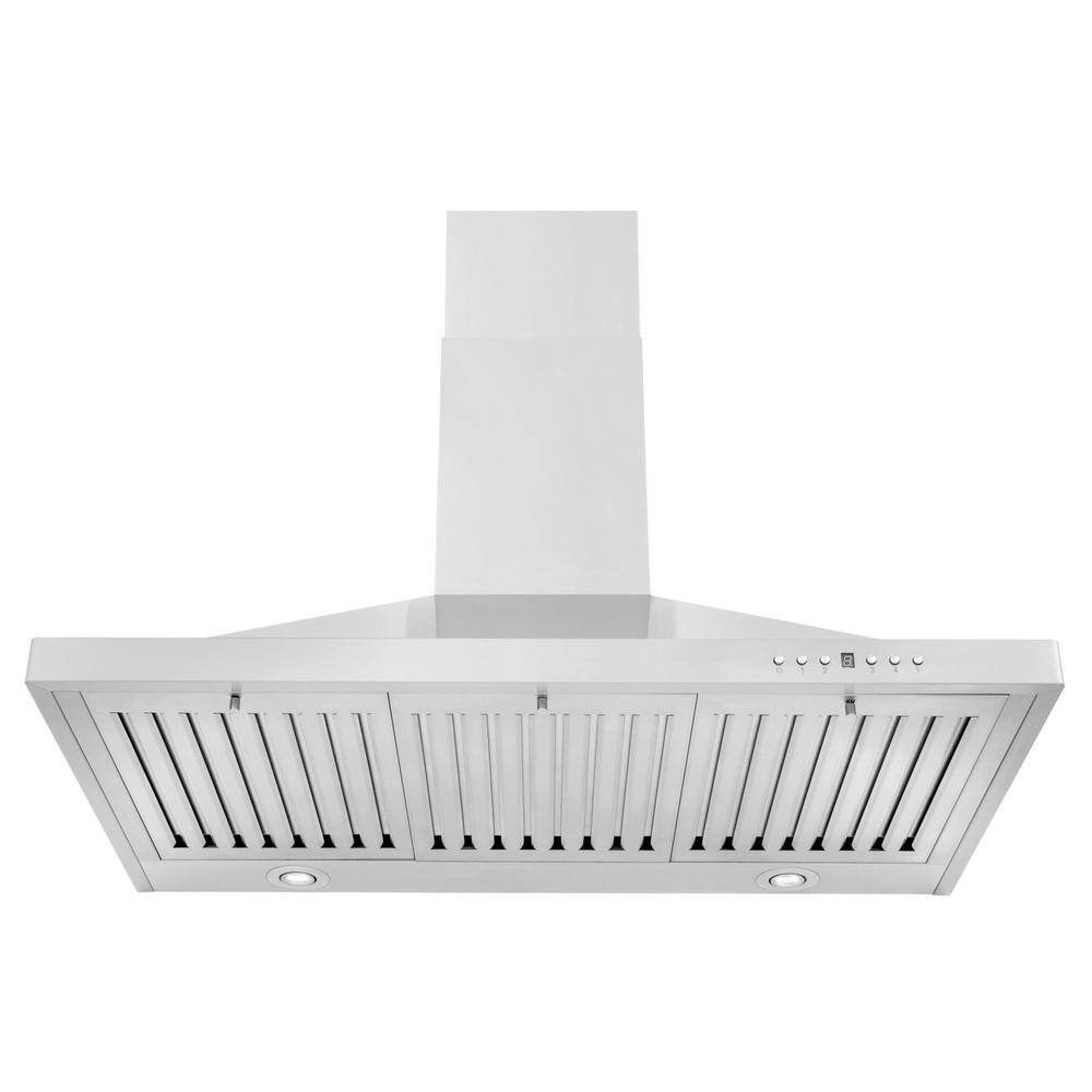 ZLINE Kitchen and Bath KB-30 30 in. 400 CFM Convertible Vent Wall Mount Range Hood with LED Lighting - Stainless Steel9
