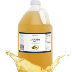 Zatural 100% Avocado Oil Pure Natural without Additives, Clean, Cold Pressed, Non-GMO, Vegan: For Cooking, Frying, Baking and for Sauces, Dressings, Marinades, Salads (1 Gallon)