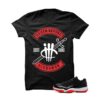 Death Before Dishonor Bred 11s Black T Shirt FV5104-006
