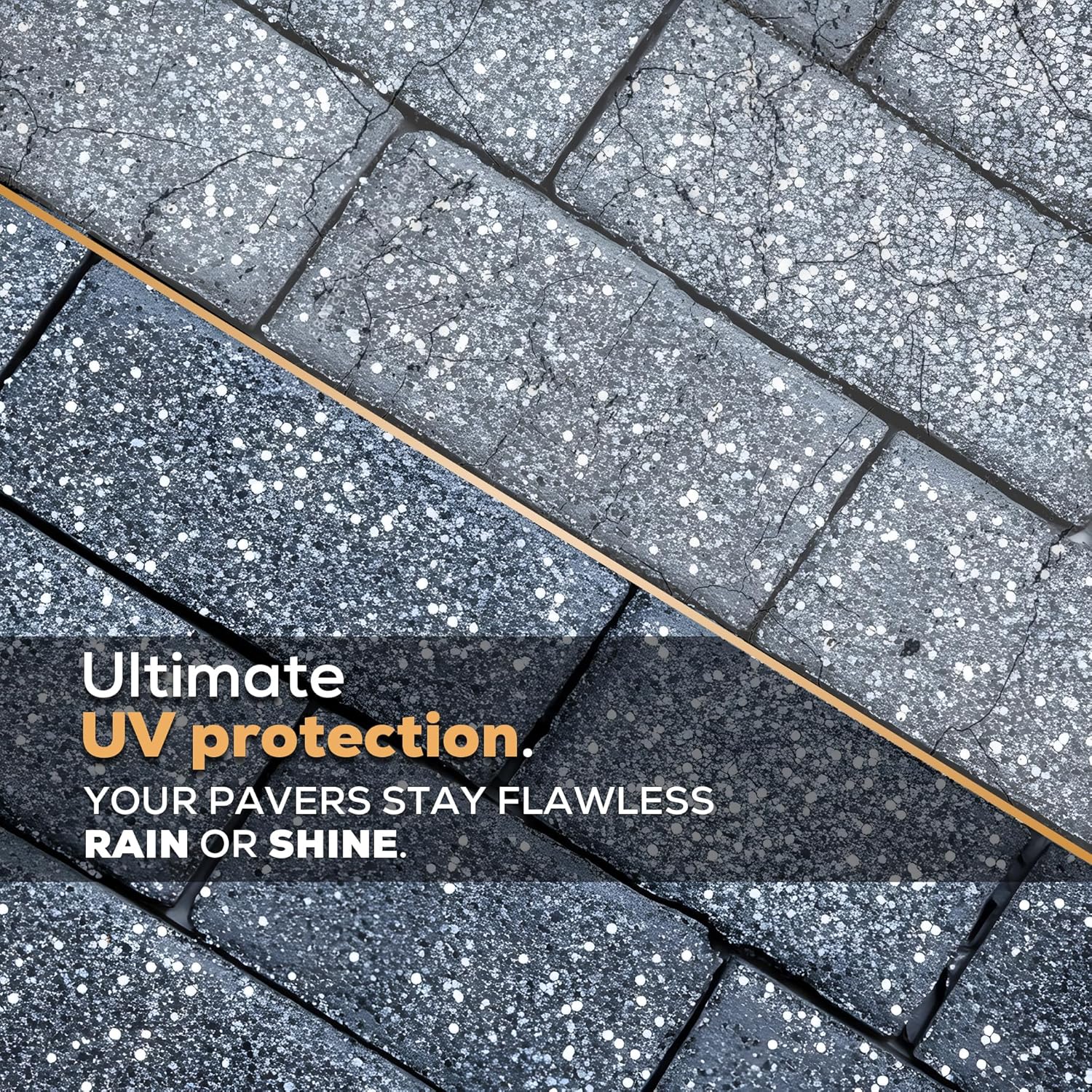 1 Gal. DOMINATOR LG+ Clear Acrylic Sealer Low Gloss Paver Sealer Wet Look, Color Enhancing Professional Grade Concrete Pavers and Decorative Concrete Fast Dry Driveway, Patio and Walkways9