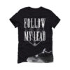 Jordan 4 Fear Pack Black T-Shirt (Follow My Lead) FQ8138-002