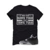 Jordan 4 Fear Pack Black T-Shirt (Hawk Tuah) FQ8138-002