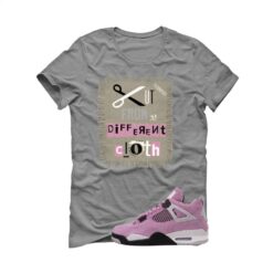 Jordan 4 WMNS Orchid Grey T-Shirt (Cut from a different cloth) AQ9129-501