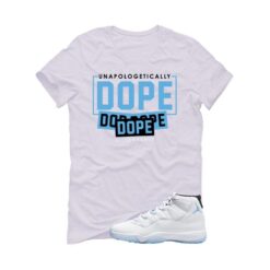 Jordan 11 Legend Blue White T-Shirt (DOPE) CT8012-104