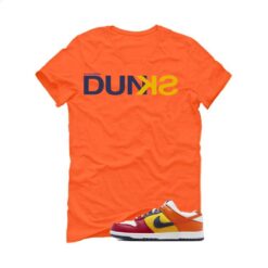 Dunk Low CO.JP What The Orange T-Shirt (Dunker) AA4414-400