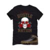 Jordan 9 Olive Black T-Shirt (Hustle Nation) HV4794-030