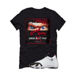 Jordan 14 Black Toe Black T-Shirt (ENOUGH OF MR GOOD GUY) 487471-160