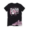 Jordan 4 WMNS Orchid Black T-Shirt (Vibes) AQ9129-501