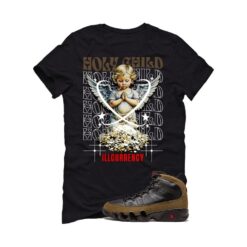 Jordan 9 Olive Black T-Shirt (Holy Child) HV4794-030