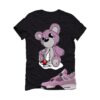 Jordan 4 WMNS Orchid Black T-Shirt (Big Teddy) AQ9129-501