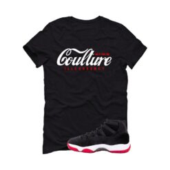 Jordan 11 Bred Velvet Black T-Shirt (Coulture) DB5457-061
