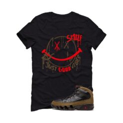 Jordan 9 Olive Black T-Shirt (Smile) HV4794-030