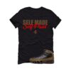 Jordan 9 Olive Black T-Shirt (Self Made Self Paid) HV4794-030