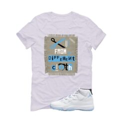 Jordan 11 Legend Blue White T-Shirt (Cut from a different cloth) CT8012-104