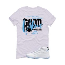 Jordan 11 Legend Blue White T-Shirt (Vibes) CT8012-104