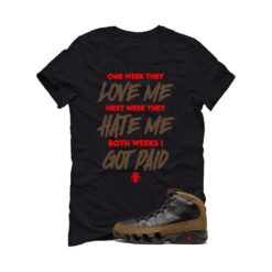 Jordan 9 Olive Black T-Shirt (Paid) HV4794-030