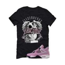 Jordan 4 WMNS Orchid Black T-Shirt (Chasing Dreams) AQ9129-501