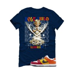 Dunk Low CO.JP What The Navy Blue T-Shirt (Holy Child) AA4414-400