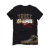 Jordan 9 Olive Black T-Shirt (TRUST NO ONE) HV4794-030