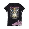 Jordan 4 WMNS Orchid Black T-Shirt (Holy Child) AQ9129-501