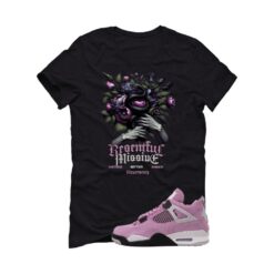 Jordan 4 WMNS Orchid Black T-Shirt (Resentful) AQ9129-501
