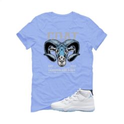 Jordan 11 Legend Blue Carolina Blue T-Shirt (Legends Are Born) CT8012-104