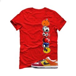 Dunk Low CO.JP What The Red T-Shirt (Cherry Stack) AA4414-400
