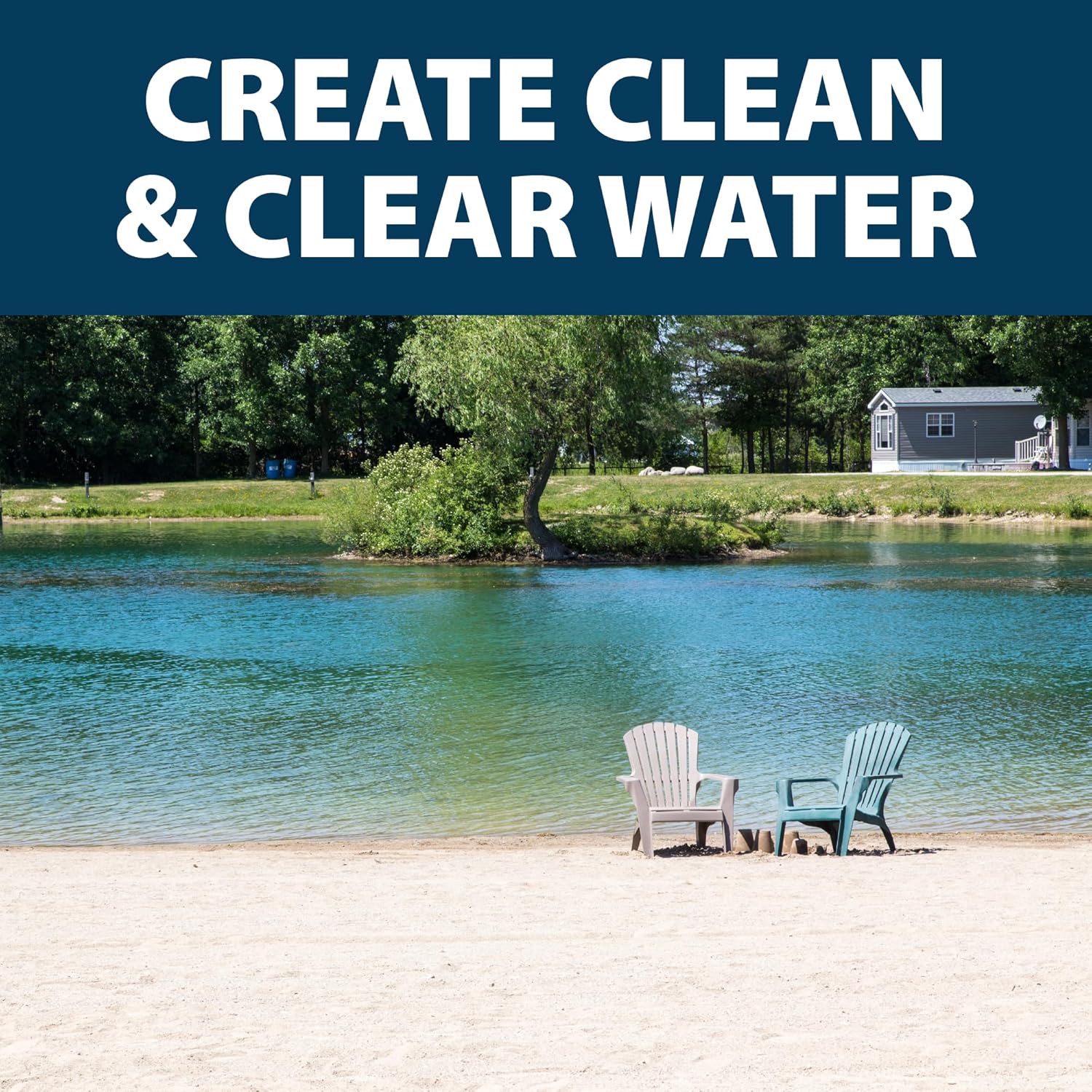 Airmax PondClear Packets, Beneficial Bacteria & Enzyme Clarifier Treatment with Ecoboost PRx, Clear & Clean Pond & Lake Water, Safe for Fish, 12-Count8