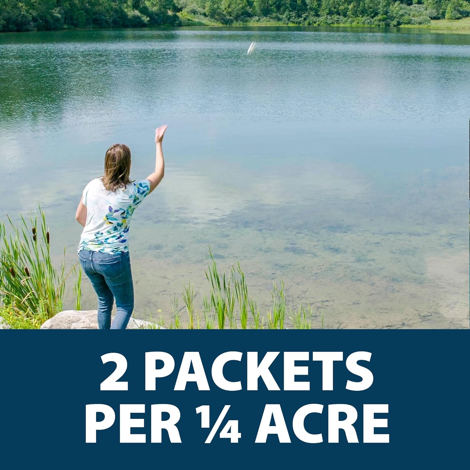 Airmax PondClear Packets, Beneficial Bacteria & Enzyme Clarifier Treatment with Ecoboost PRx, Clear & Clean Pond & Lake Water, Safe for Fish, 24 Count7