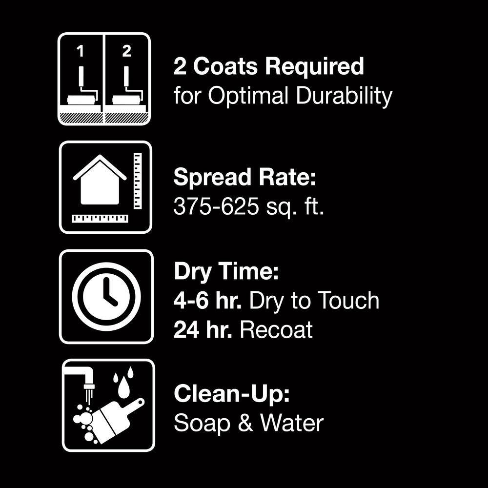 BEHR PREMIUM 06805 5 gal. Elastomeric Masonry, Stucco and Brick Exterior Paint9