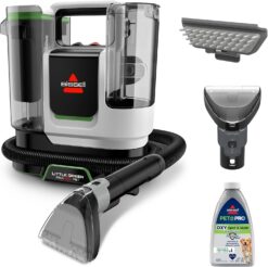 BISSELL® Little Green® Proheat® Pet, Portable Deep Cleaner with Heated Cleaning Technology, Self-Cleaning Tough Stain Tool and Pet Pro Oxy Triple Action Formula Included, 3969