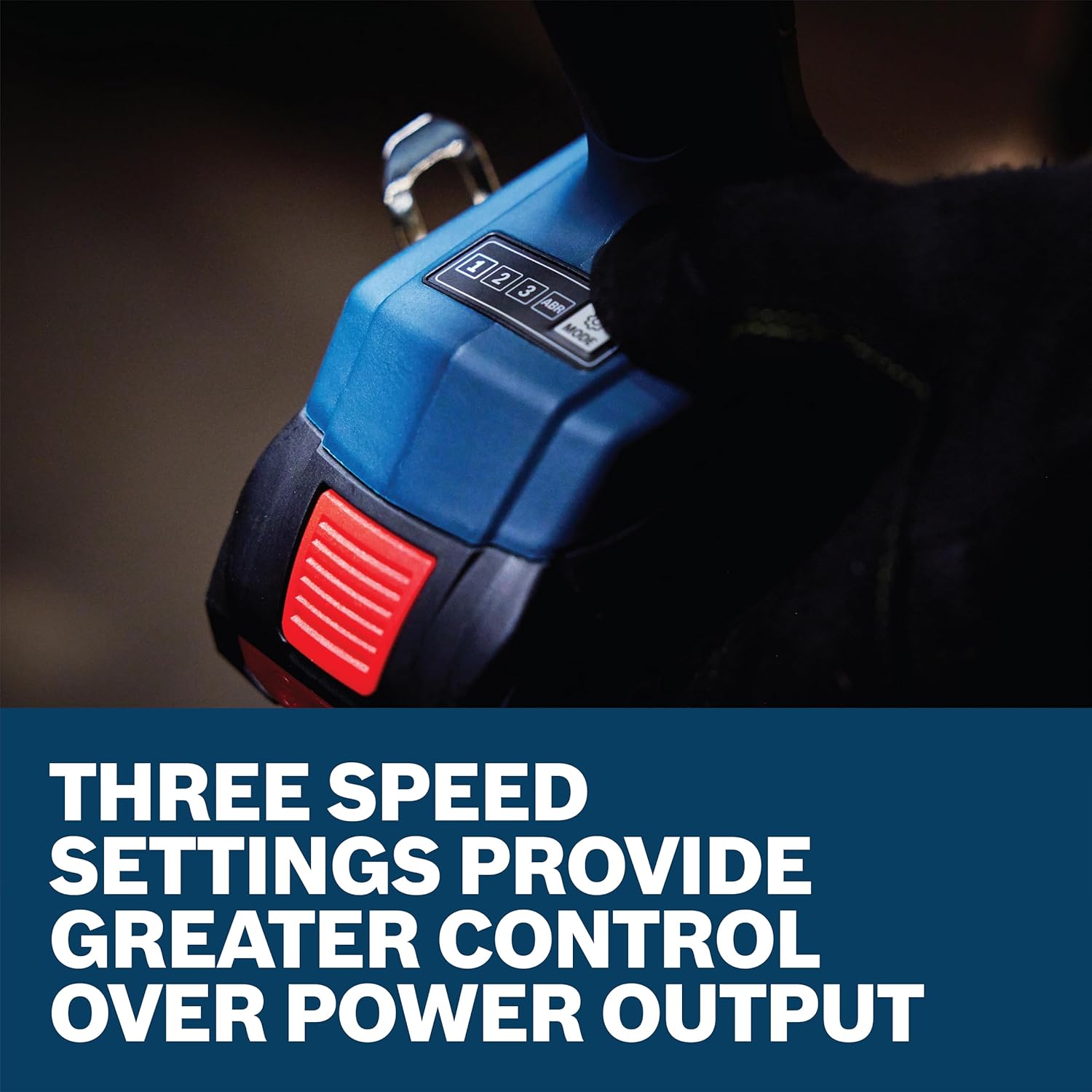BOSCH GDS18V-350N 18V Brushless ½ In. Mid Torque Impact Wrench - 410 Ft.-Lbs Breakaway Torque, 250 Ft.-Lbs Fastening Torque, Compact Design (Bare Tool)4