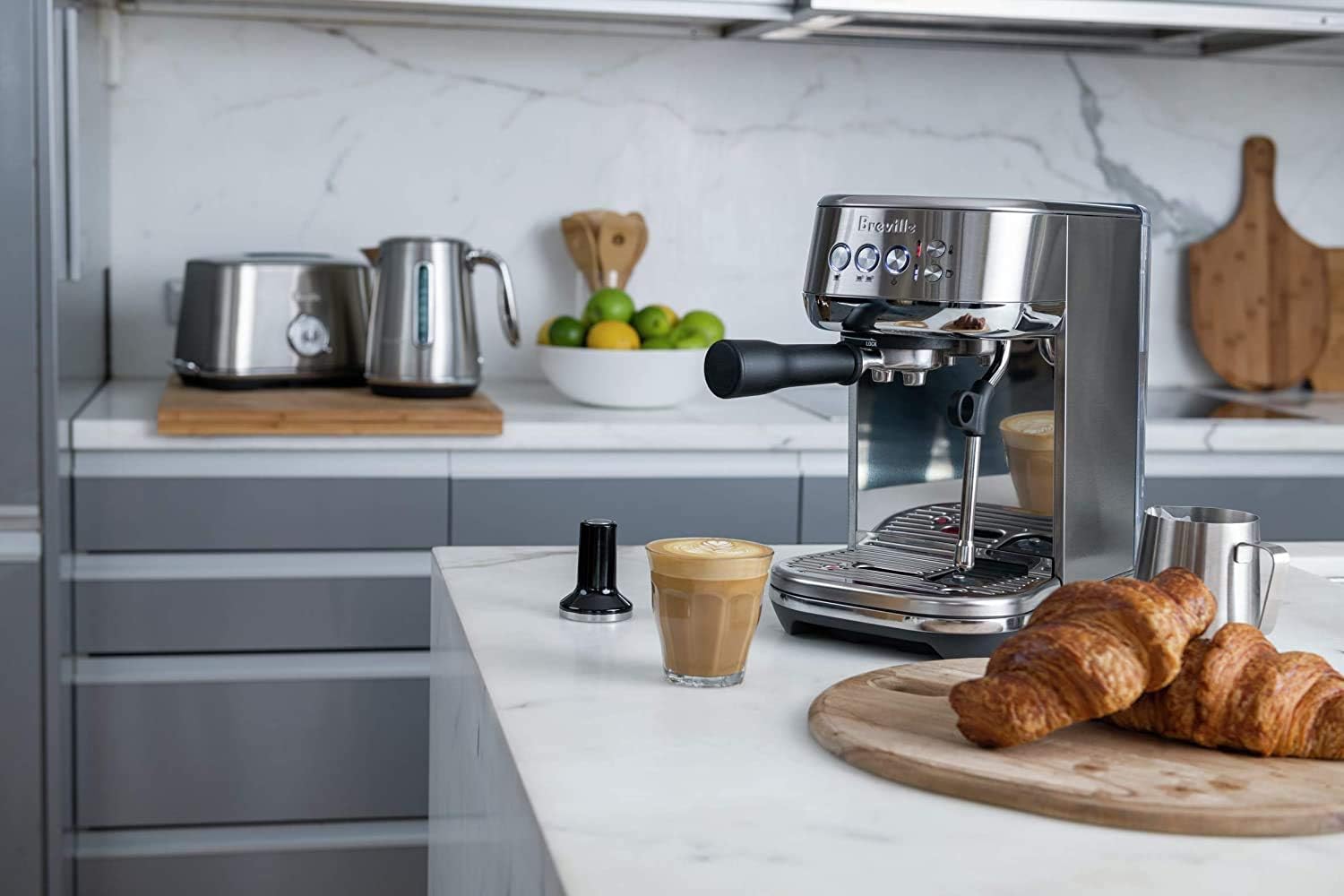 Breville Bambino Plus Espresso Machine BES500BSS, Brushed Stainless Steel12