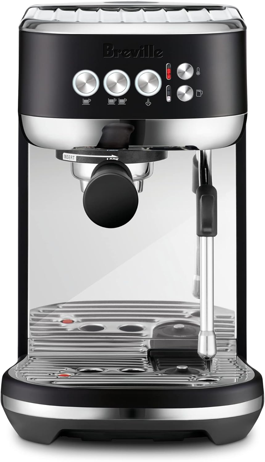 Breville Bambino Plus Espresso Machine BES500BTR, Black Truffle Breville Bambino Plus Espresso Machine BES500BTR, Black Truffle