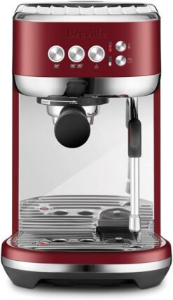 Breville Bambino Plus Espresso Machine BES500RVC, Red Velvet Cake