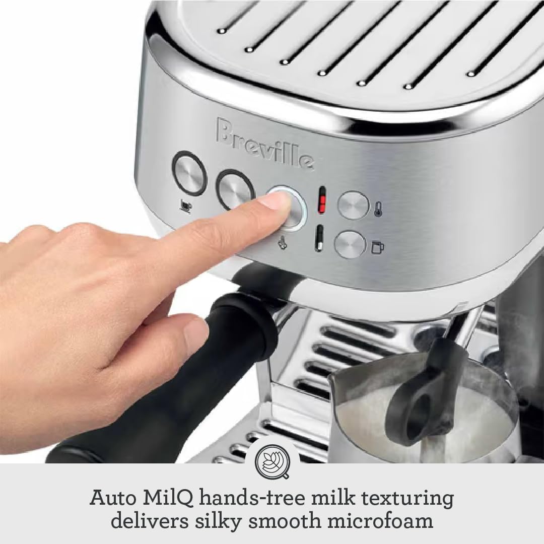 Breville Bambino Plus Espresso Machine BES500RVC, Red Velvet Cake0
