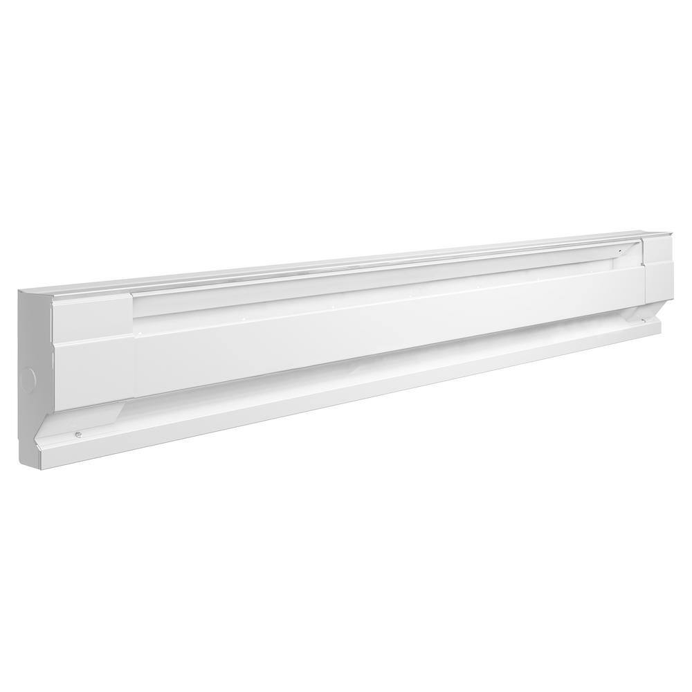 Cadet 4F1000W 48 in. 240 208-volt 1,000 750-watt Electric Baseboard Heater in White1