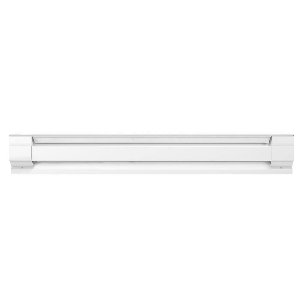 Cadet 4F1000W 48 in. 240 208-volt 1,000 750-watt Electric Baseboard Heater in White3