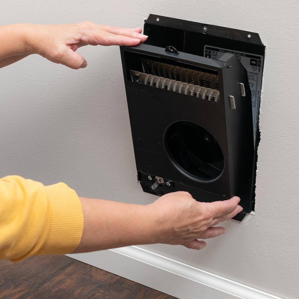 Cadet CS072T 240 208-volt 750 563-watt Com-Pak In-wall Fan-forced Replacement Electric Heater Assembly with Thermostat3