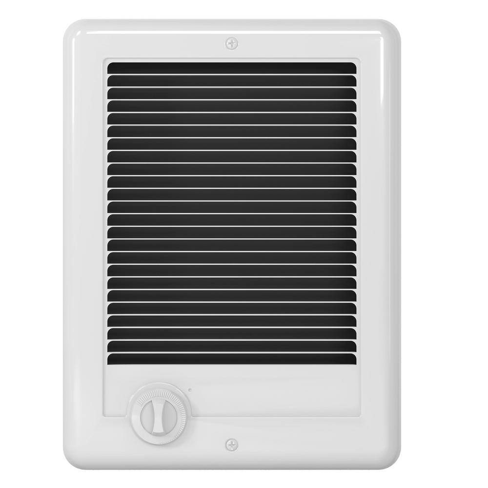 Cadet CSC151TW 120-volt 1,500-watt Com-Pak In-wall Fan-forced Electric Heater in White with Thermostat4