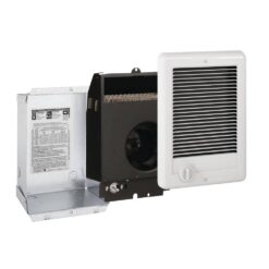 Cadet CSC202TW 240-volt 2,000-watt Com-Pak In-wall Fan-forced Electric Heater in White with Thermostat
