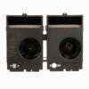 Cadet CST402T 240/208-volt 4,000/3,000-watt Com-Pak Twin In-wall Fan-forced Replacement Electric Heater Assembly with Thermostat