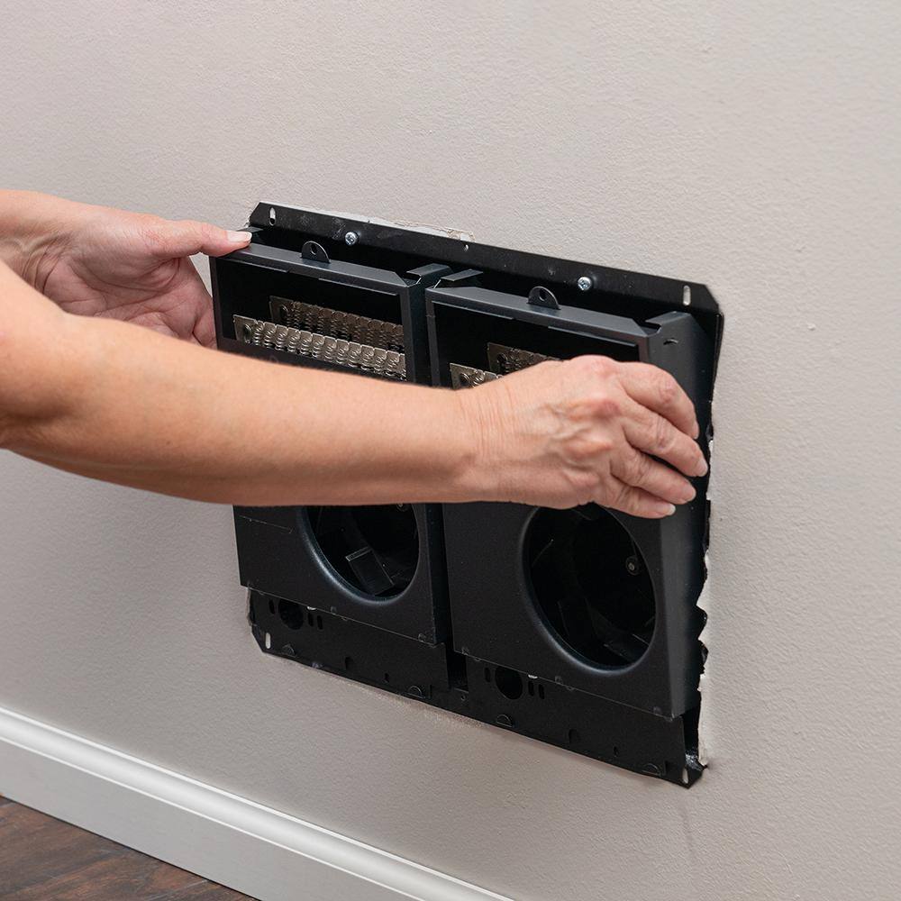 Cadet CST402T 240 208-volt 4,000 3,000-watt Com-Pak Twin In-wall Fan-forced Replacement Electric Heater Assembly with Thermostat5