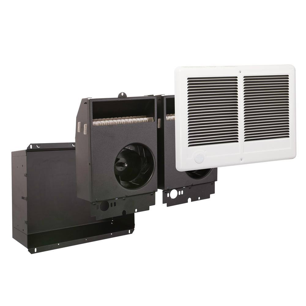 Cadet CSTC302W 240 208-volt 3,000 2,250-watt Com-Pak Twin In-wall Fan-forced Electric Heater in White Cadet CSTC302W 240/208-volt 3,000/2,250-watt Com-Pak Twin In-wall Fan-forced Electric Heater in White