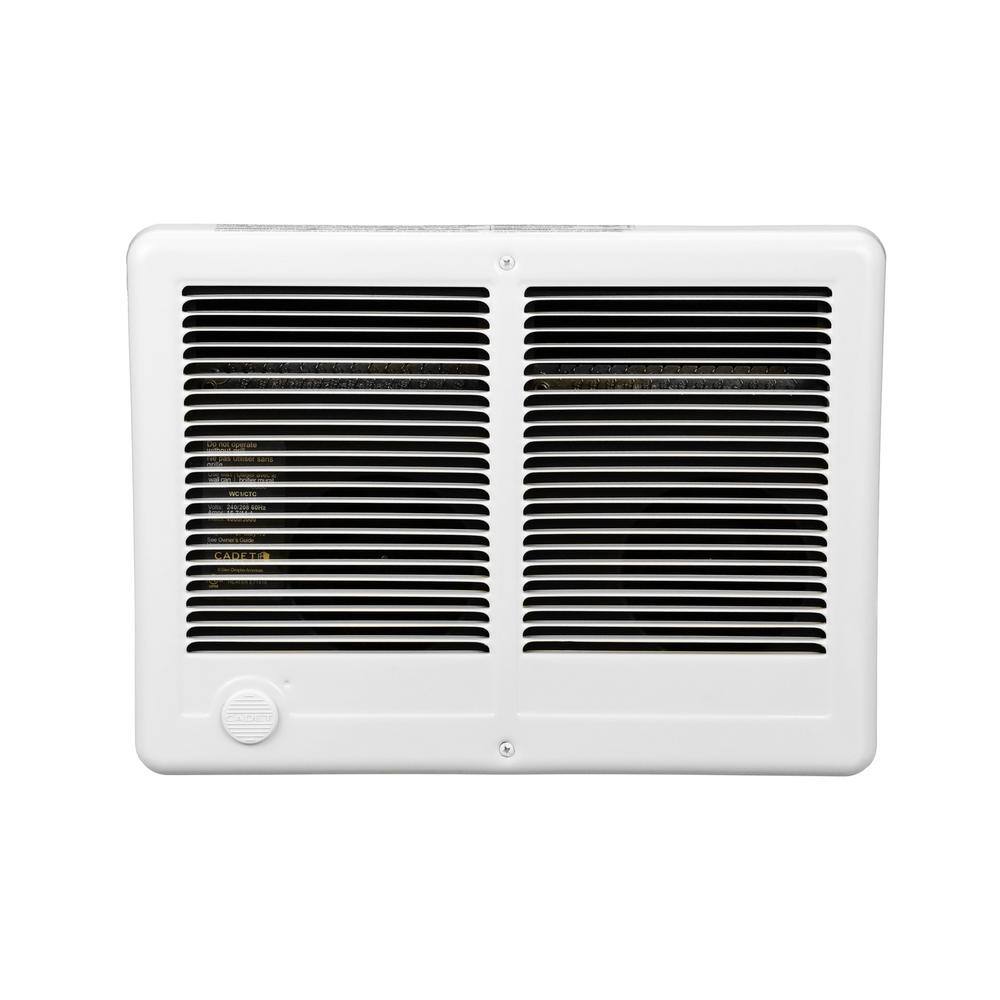 Cadet CSTC302W 240 208-volt 3,000 2,250-watt Com-Pak Twin In-wall Fan-forced Electric Heater in White4
