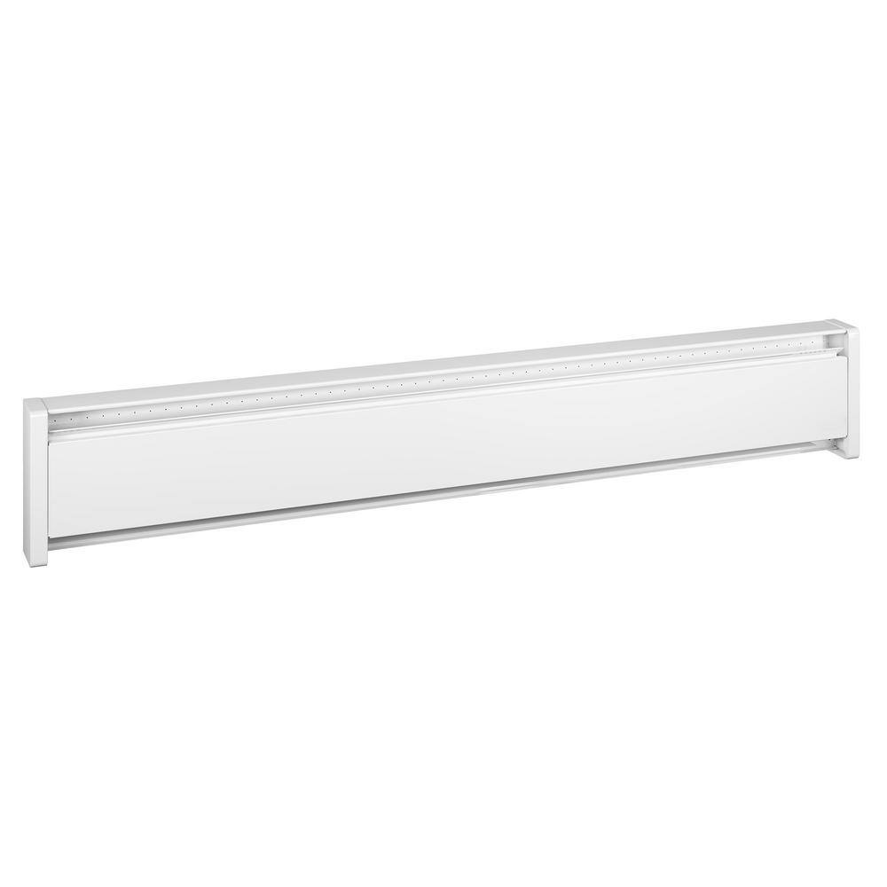 Cadet EBHN1000W 59 in. 240 208-volt 1,000 750-watt SoftHeat Hydronic Electric Baseboard Heater in White1