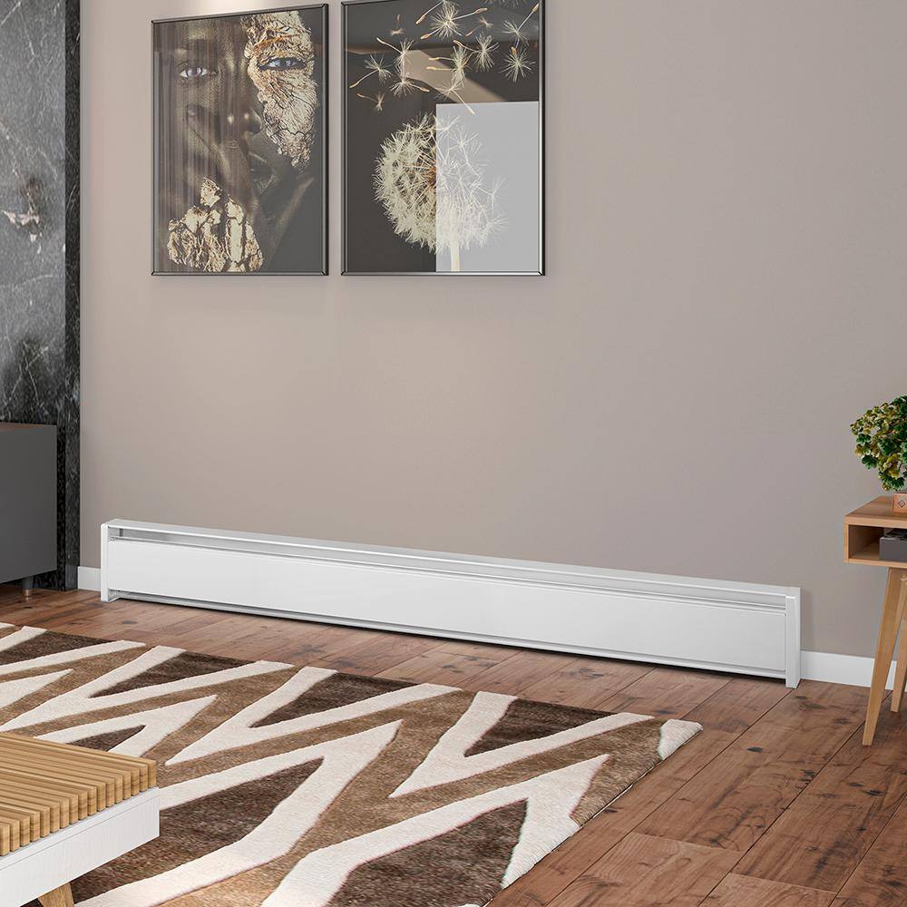 Cadet EBHN1500W 83 in. 240 208-volt 1,500 1,125-watt SoftHeat Hydronic Electric Baseboard Heater in White0